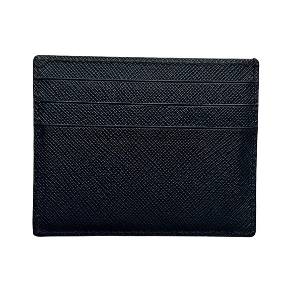 Prada Saffiano Stripe Card Holder Wallet - Picture 2 of 7